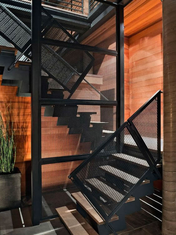 Ограждения из металла лофт 3